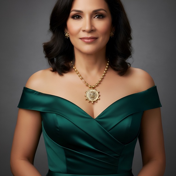 Tiger Coin Necklace Set - Picture 1 of 3